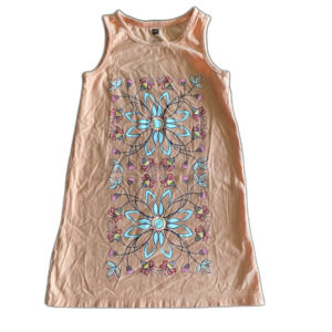 Tea Collection Floral Graphic Tank Dress Girls' 5